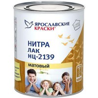 Лак нитра  НЦ-2139, матовый, 1,7 кг "Ярославские краски"
