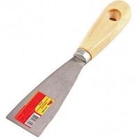 Шпательная лопатка 120 мм с деревянной ручкой "Hobbi" (арт. 120012)